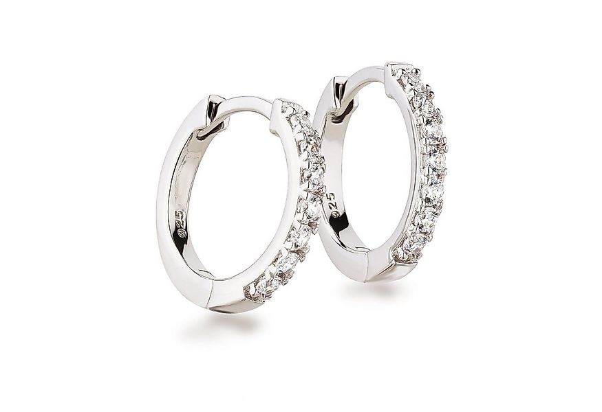 Schöner-SD Klappcreolen 15mm Creolen Ohrringe mit Zirkonia (inkl. Etui), 92 günstig online kaufen