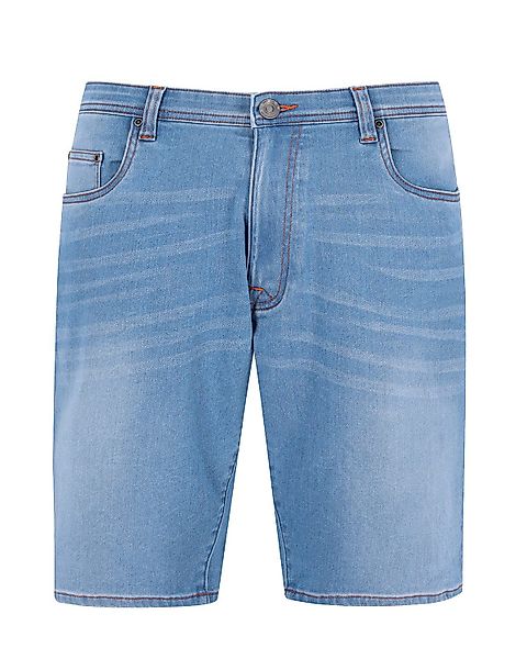 Hajo 3/4-Hose Jeansshort mit bedruckter Innenseite günstig online kaufen