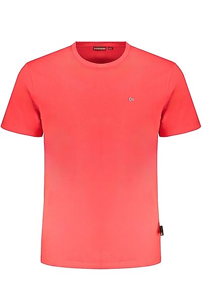 Napapijri T-Shirt Herren Kurzarm T-Shirt Rot günstig online kaufen