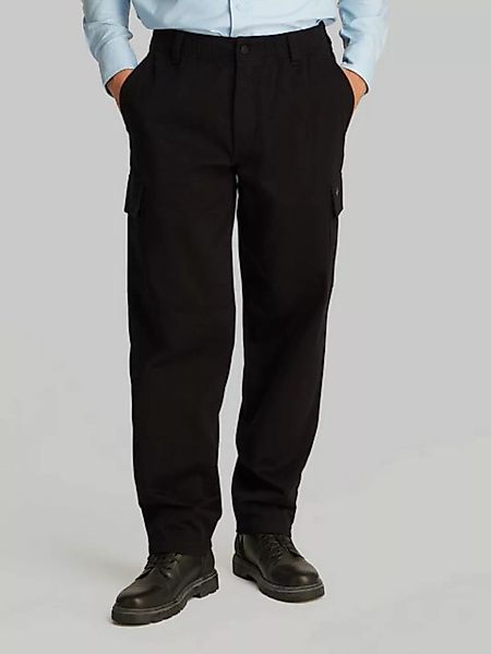 Calvin Klein Jeans Cargohose REGULAR STRAIGHT CARGO mit Logoprägung günstig online kaufen