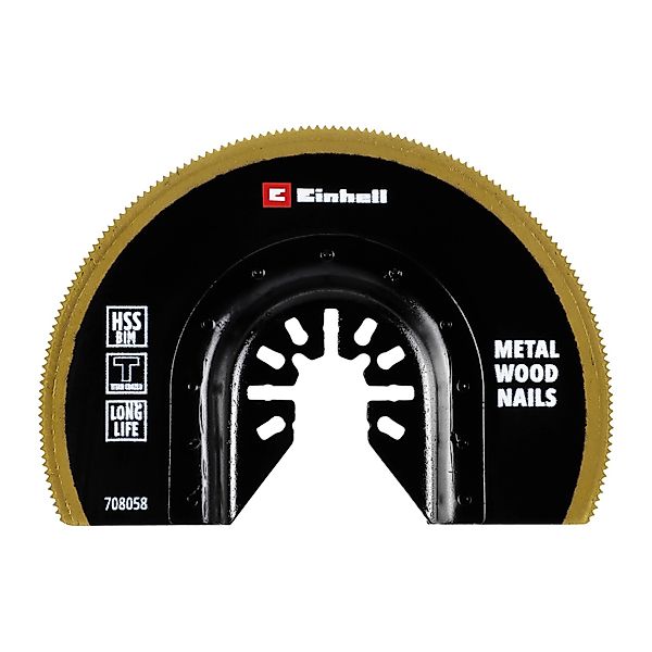 Einhell Sägeblatt HSS BiM Titanbeschichtung Halbrund Ø 88 mm x 0,6 mm günstig online kaufen