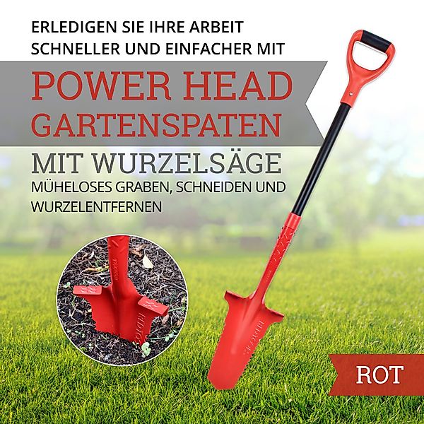 Red Tools Spaten Power Head 115cm günstig online kaufen