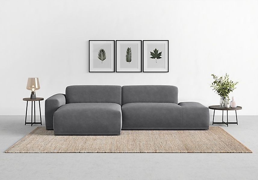 TRENDMANUFAKTUR Ecksofa »Braga, mit hochwertigem Kaltschaum, L-Form, in Cor günstig online kaufen