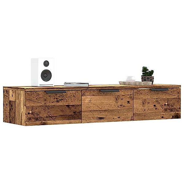 vidaXL Schrankmodule Wandschrank Altholz-Optik 102x30x20 cm Holzwerkstoff günstig online kaufen