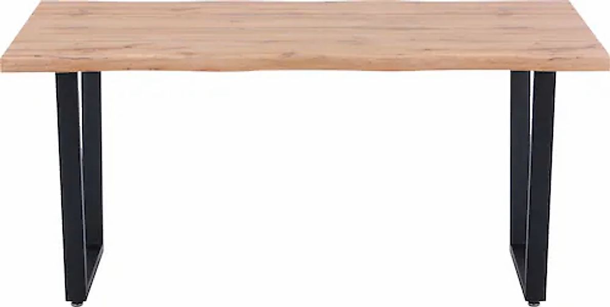 Home affaire Esstisch "Aage", Wildeiche-Dekor, Breite 160 cm günstig online kaufen