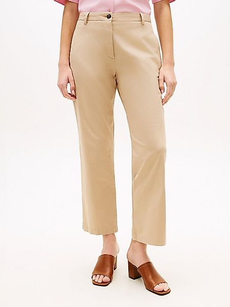 Tommy Hilfiger Chinohose CO GMD SLIM STRAIGHT CHINO mit mittlerer Leibhöhe günstig online kaufen