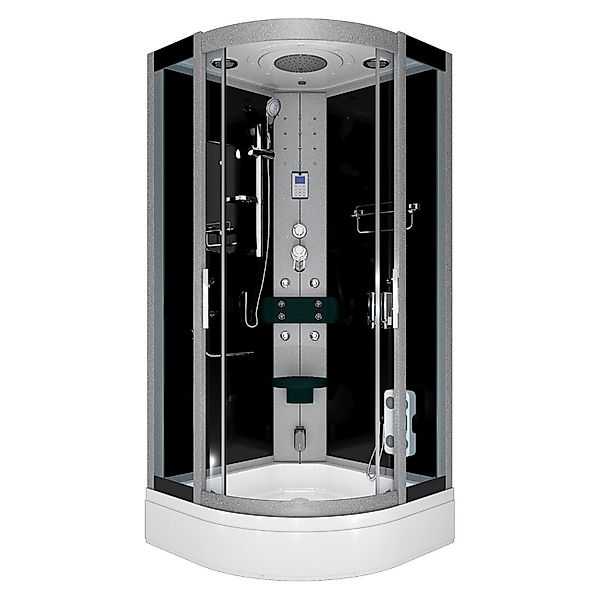 AcquaVapore Dampfdusche Duschtempel Sauna Dusche Duschkabine D46-53T2-EC 90 günstig online kaufen