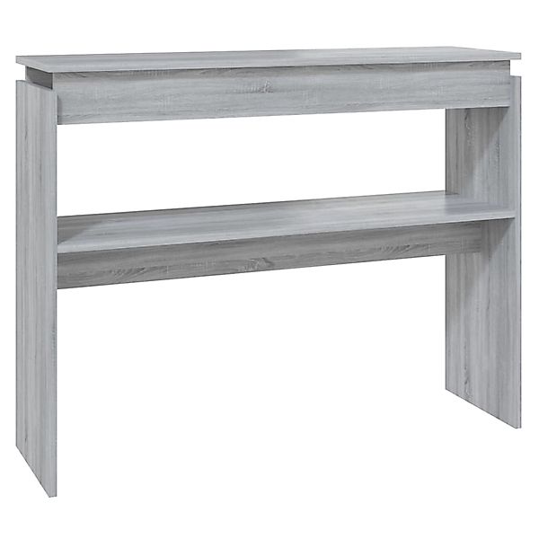vidaXL Beistelltisch Konsolentisch Grau Sonoma 102x30x80 günstig online kaufen