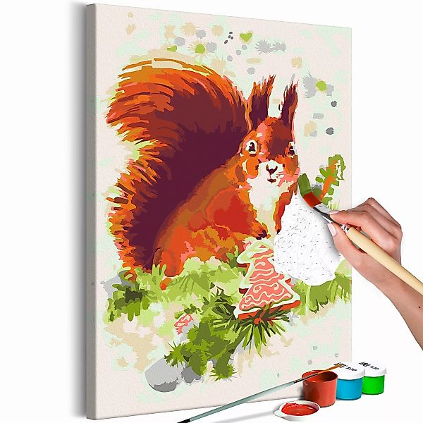 Malen Nach Zahlen - Squirrel günstig online kaufen