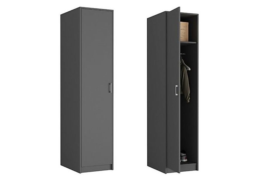 Home Collective Kleiderschrank Moderne mit 1 Tür, mit Kleiderstange und Ein günstig online kaufen