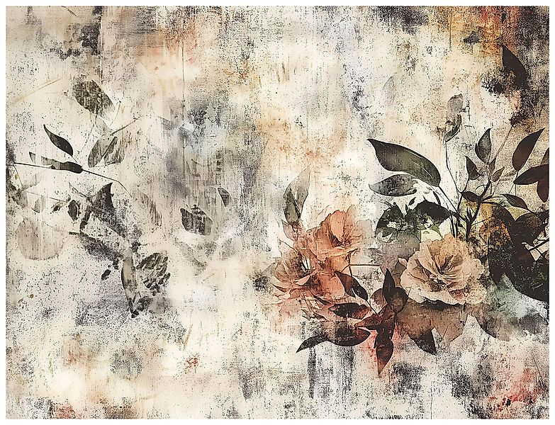 Wallarena Fototapete Blumen Abstrakt Vlies Tapete günstig online kaufen