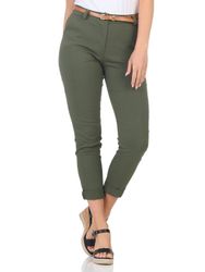 simaranda Chinohose Damen Hose Gürtel 1028 günstig online kaufen