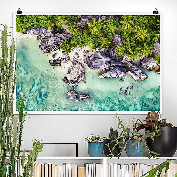 Poster Versteckter Strand günstig online kaufen