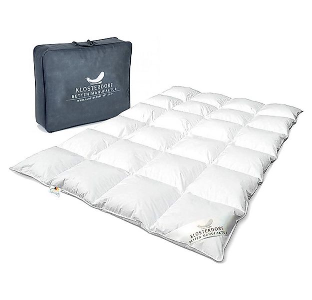 Klosterdorf Betten-Manufaktur Daunenbettdecke Premium Daunendecke Daunenbet günstig online kaufen