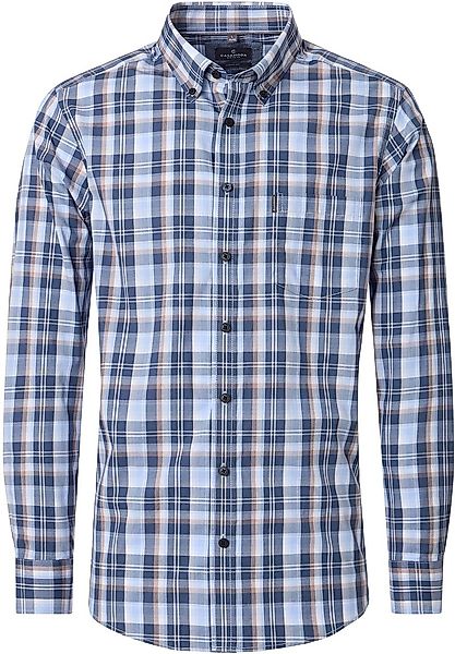 Casa Moda Freizeithemd Kariert Blau - Größe L günstig online kaufen
