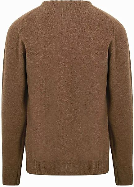 William Lockie Pullover Lammwolle Driftwood - Größe M günstig online kaufen