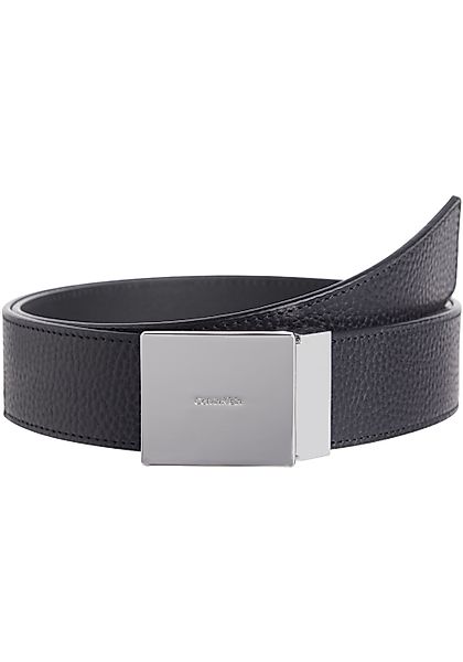 Calvin Klein Ledergürtel ADJ CASUAL PLAQUE günstig online kaufen
