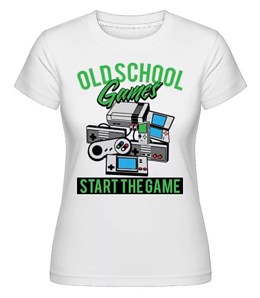 Oldschool Games · Shirtinator Frauen T-Shirt günstig online kaufen