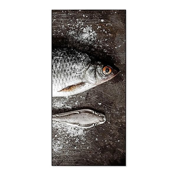 Banjado Magnettafel 37x78cm Magnetwand  Schwarz Aus Metall Magnetpinnwand P günstig online kaufen