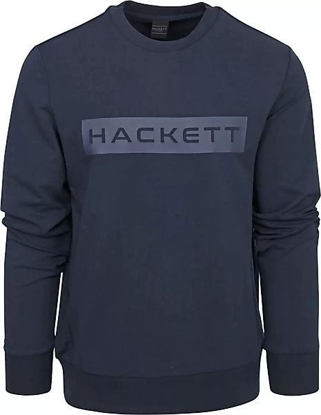 Hackett Pullover Logo Marine - Größe XXL günstig online kaufen