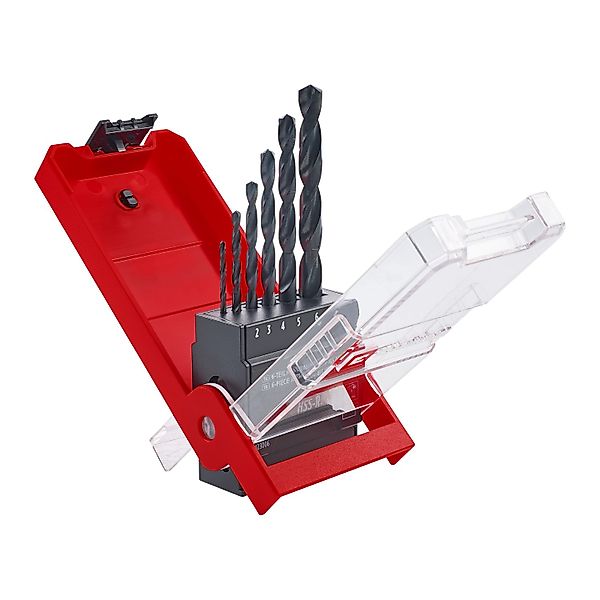 Einhell Metallbohrer-Set HSS-R 6-teilig Ø 2 mm - 8 mm günstig online kaufen