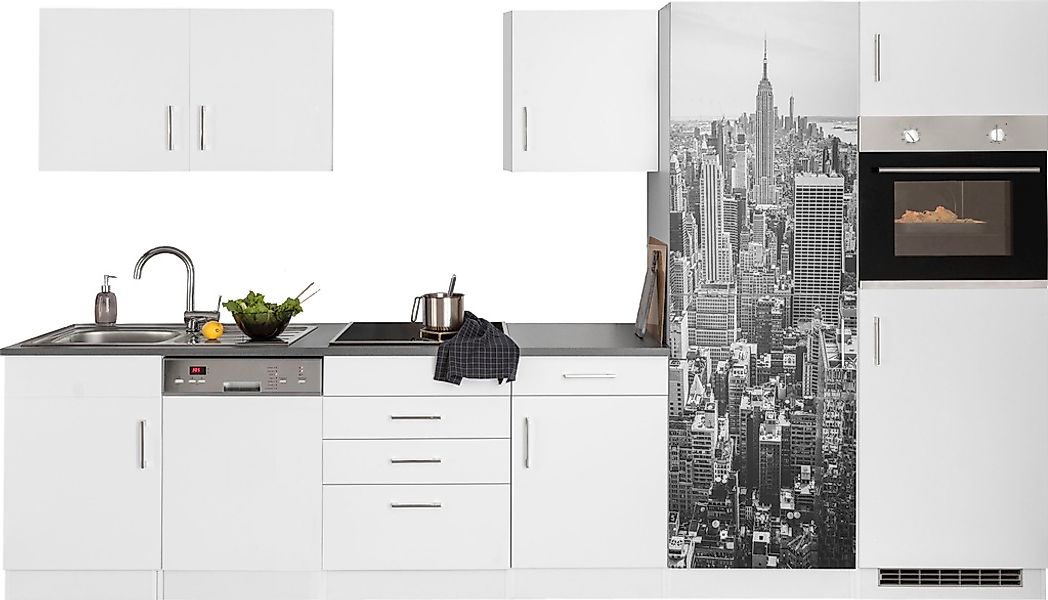 KOCHSTATION Küchenzeile "KS-Paris" ohne E-Geräte, Breite 340 cm günstig online kaufen