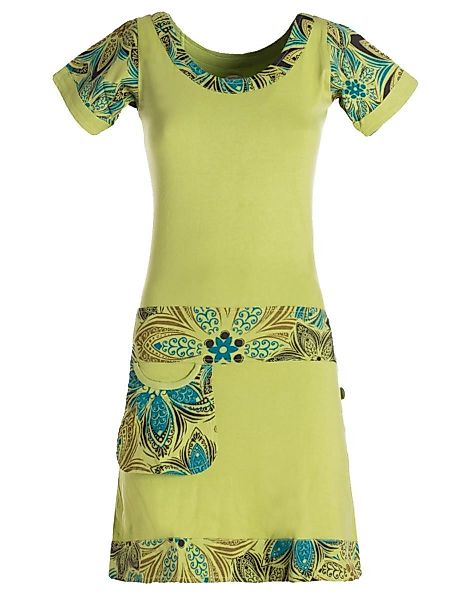 Vishes Sommerkleid Damen Sommerkleid Kurzarm Mini-Kleid günstig online kaufen