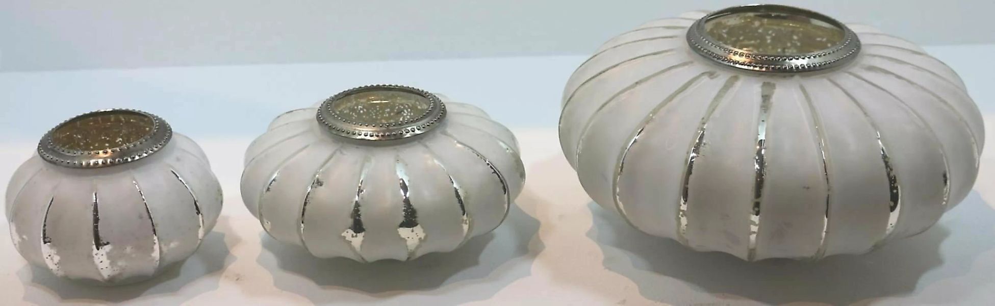 Cor Mulder Teelichthalter Diskteelicht 28 cm (75231) (weiss) günstig online kaufen