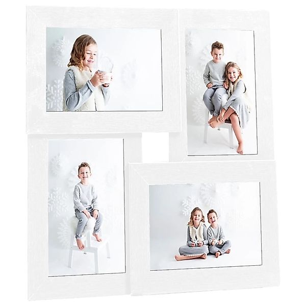 vidaXL Bilderrahmen Collage Bilderrahmen für 4x(10x15 günstig online kaufen