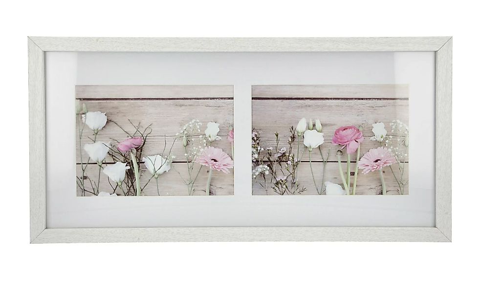 Collage  Aspen - weiß - Holz - 45 cm - 22 cm - 3,5 cm - Sconto günstig online kaufen