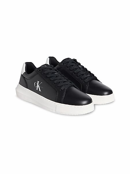 Calvin Klein Jeans Sneaker "CHUNKY CUPSOLE MONO LTH", Schnürschuh, Halbschu günstig online kaufen