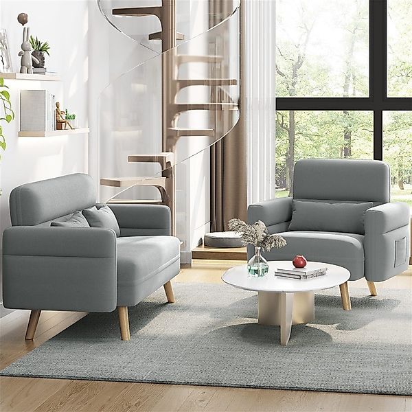 Yaheetech Sofa Kleines Polstersofa, Einzelsofa mit günstig online kaufen