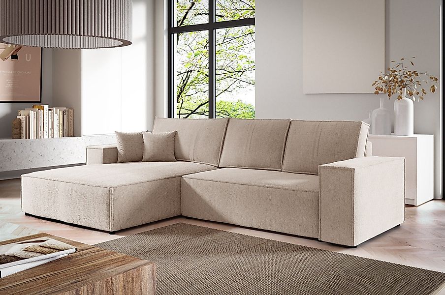 Fun Möbel Ecksofa Schlafsofa Sofa CORUNIA günstig online kaufen