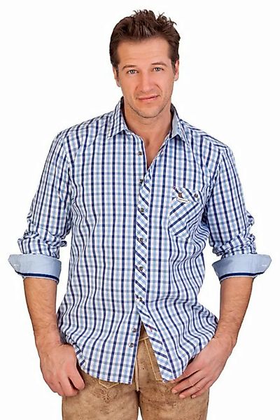Spieth & Wensky Trachtenhemd Trachtenhemd - PEGNITZ - blau, rot, grün, beer günstig online kaufen