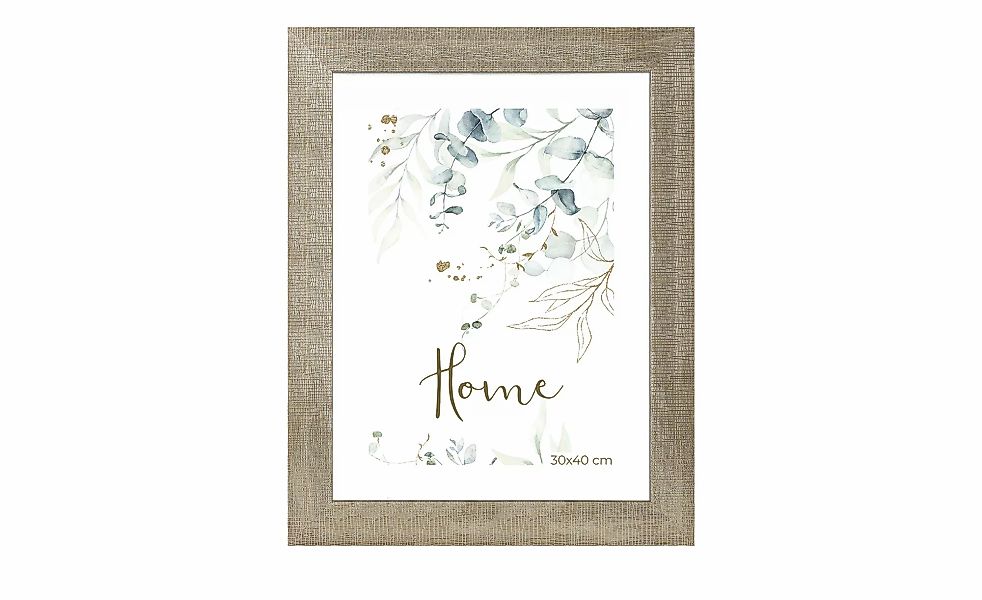 Bilderrahmen 30x40 cm  Leeds ¦ silber ¦ Massivholz,Holz ¦ Maße (cm): B: 37 günstig online kaufen