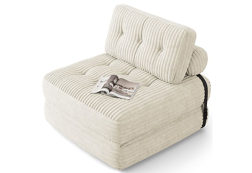 Bealife 1,5-Sitzer Klappbares Sofa, Relaxsessel Indoor-Lazy günstig online kaufen