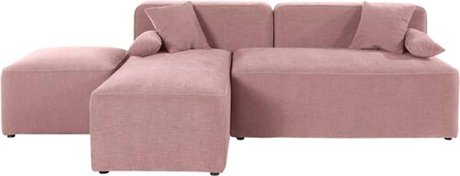 Home affaire Ecksofa »Sundstrup L-Form« Modulserie, individuelle Zusammenst günstig online kaufen