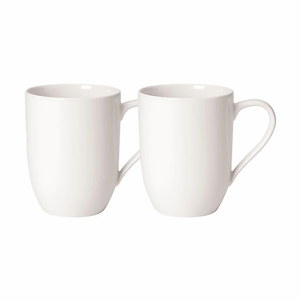 Villeroy & Boch Becher "Kaffeebecher For Me 290 ml 2er Set weiß" günstig online kaufen