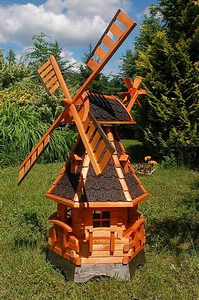 DSH DEKO SHOP HANNUSCH Gartenfigur Windmühle mit Beleuchtung – versch. Farb günstig online kaufen