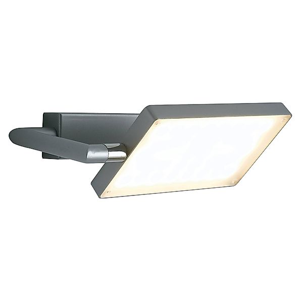 LED-Wandleuchte Book, grau günstig online kaufen