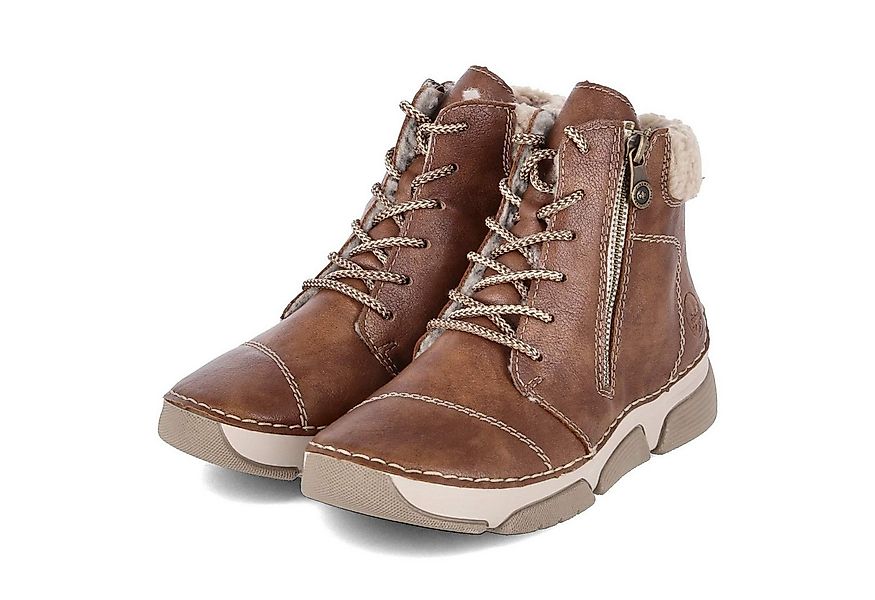 Rieker Rieker 45931-24 Damen Kunstleder braun Winterstiefel günstig online kaufen