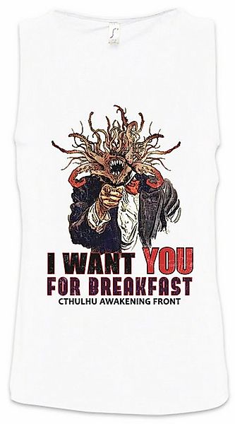 Urban Backwoods Tanktop I Want You Cthulhu Ärmelloses T-Shirt Cthulhu Call günstig online kaufen