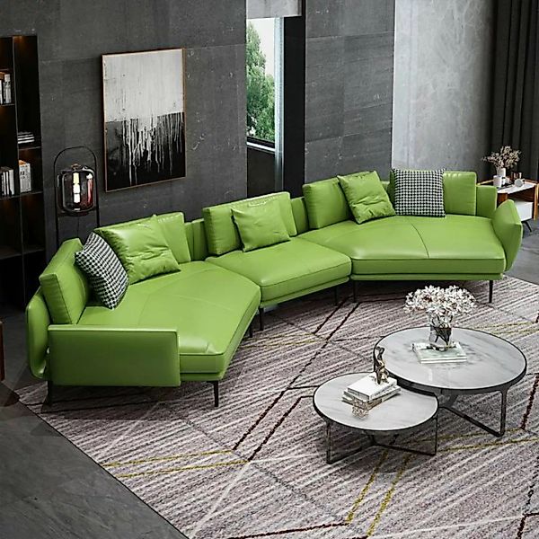 JVmoebel Ecksofa Edle Ecksofa U-Form Wohnlandschaft Sofa Couch Polster Eckg günstig online kaufen