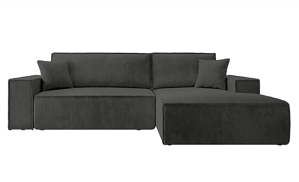 Selsey Ecksofa mit Schlaffunktion Farese ¦ grau ¦ Maße (cm): B: 267 H: 85 P günstig online kaufen