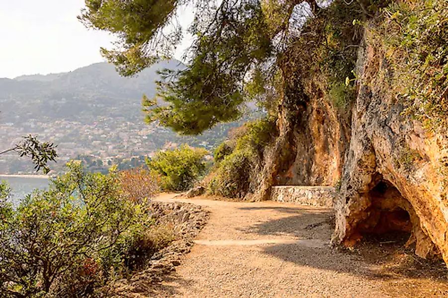 Papermoon Fototapete »Weg Cap Cap Martin« günstig online kaufen