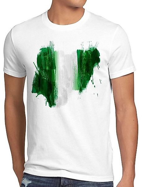 style3 T-Shirt Flagge Nigeria Fußball Sport Afrika WM EM Fahne günstig online kaufen