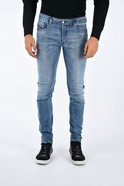 Diesel Röhrenjeans Diesel Herren Jeans SLEENKER 084QL Used-Look 5-Pocket-St günstig online kaufen