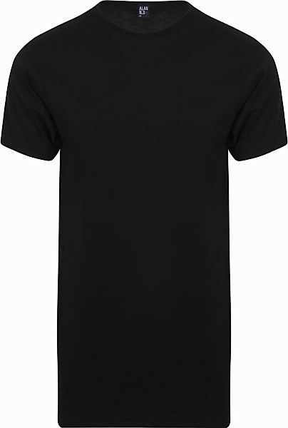 Alan Red Extra Lang T-Shirts Derby Schwarz (2-Pack) - Größe S günstig online kaufen