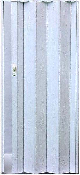 Vivaldi Falttür Schiebetür weiß gewischt Schloss H. 203 cm B. bis 100 cm ro günstig online kaufen