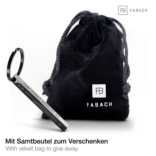 FABACH Schlüsselanhänger Cuboid aus Edelstahl - günstig online kaufen